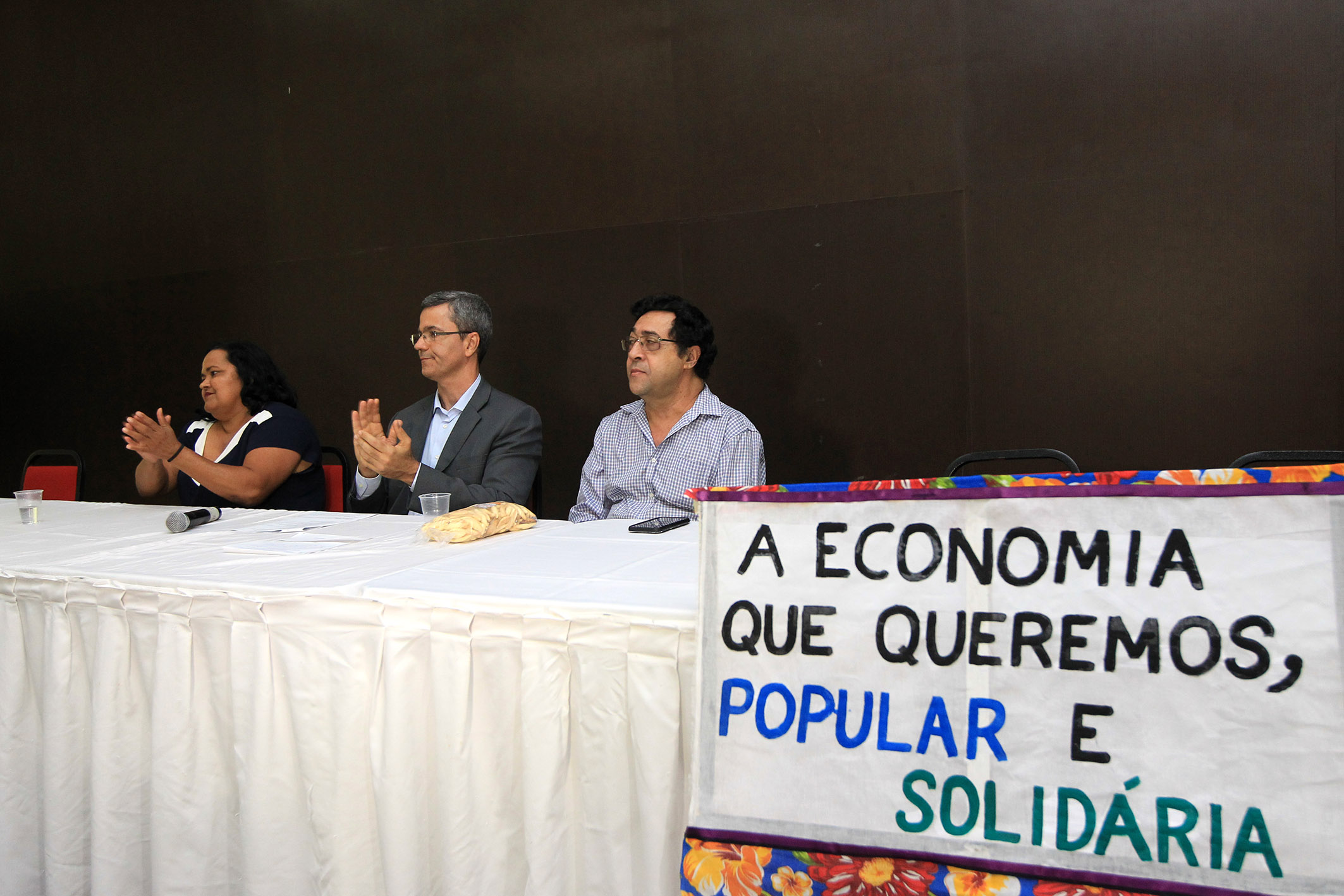 I Encontro Estadual de Economia Solidria  realizado em Salvador