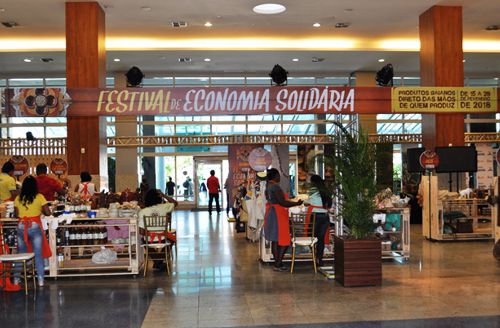 Festival de Economia Solidria no Salvador Shopping