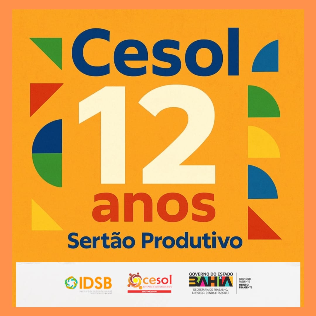 Cesol Serto Produtivo celebra 12 anos de atuao fortalecendo a Economia Solidria no Territrio Serto Produtivo