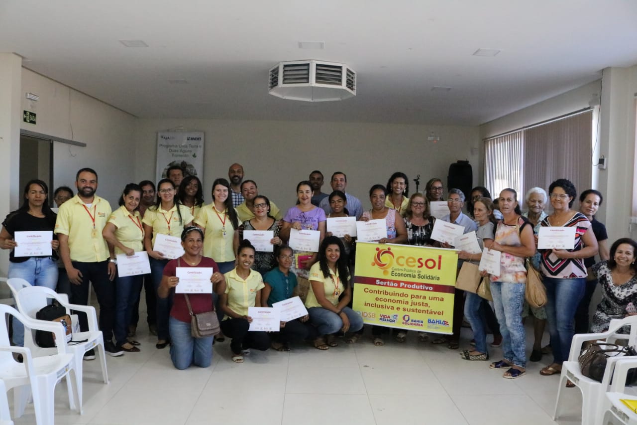 1 Encontro de Redes de Ecosol do Territrio Serto Produtivo discute desafios e vantagens desse tipo de organizao