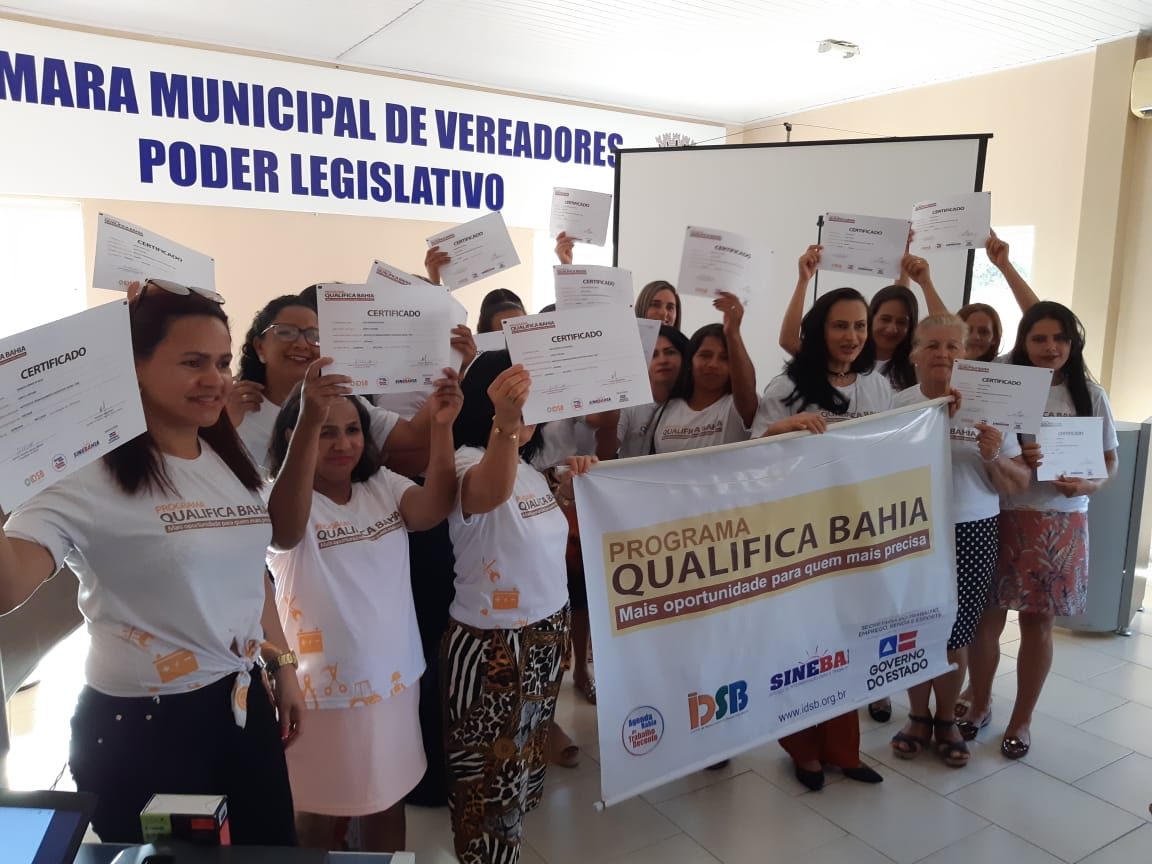 Qualifica Bahia: Novas turmas so certificadas!