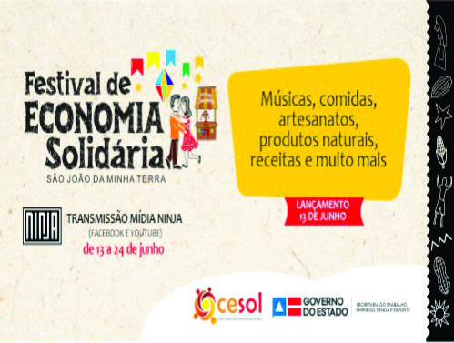 Cesol Serto Produtivo integra Festival de Economia Solidria  So Joo da Minha Terra 