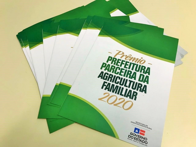 Inscries para o Prmio Prefeitura Parceira da Agricultura Familiar 2020 esto abertas