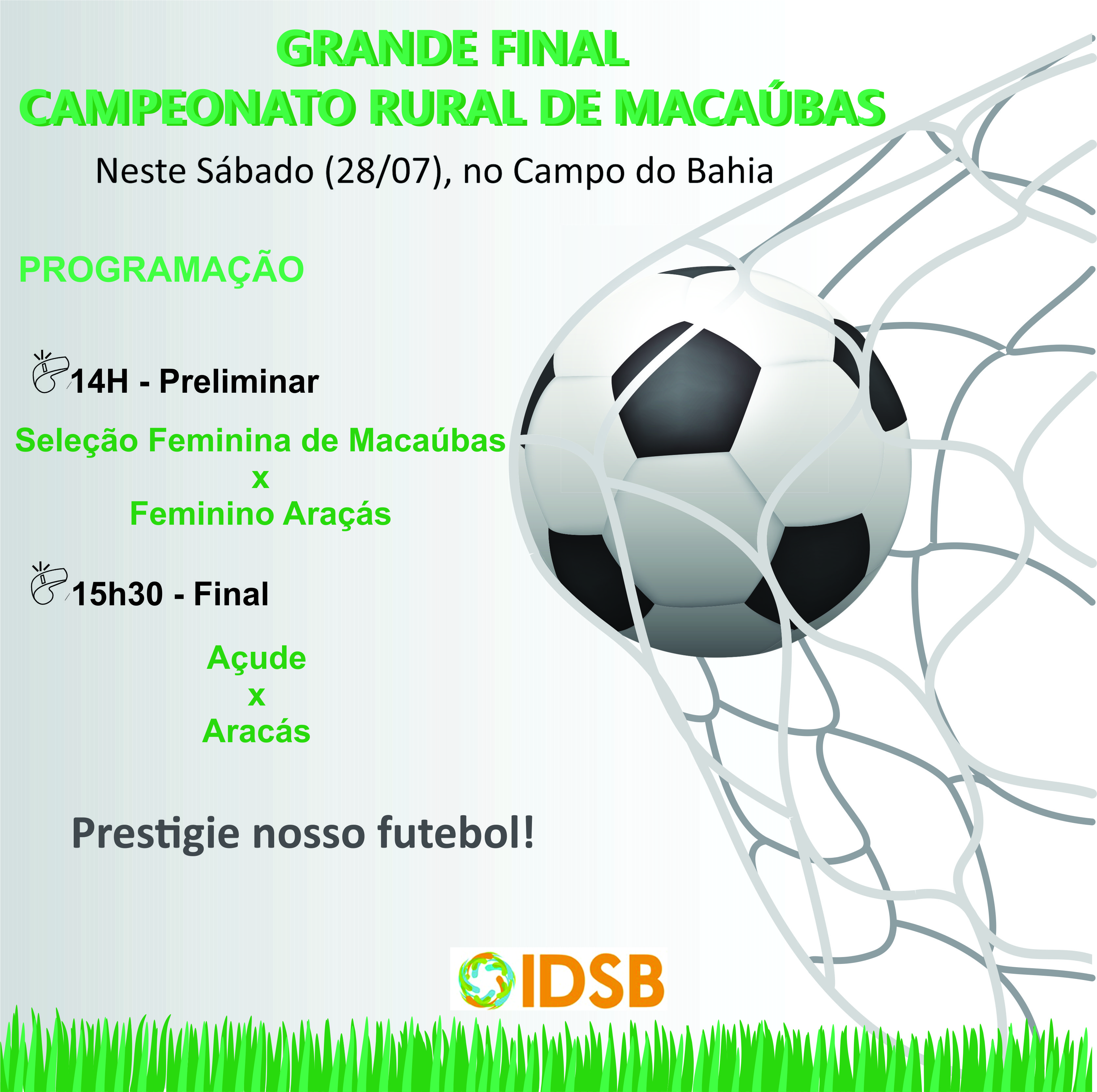 Grande final do Campeonato Rural de Macabas